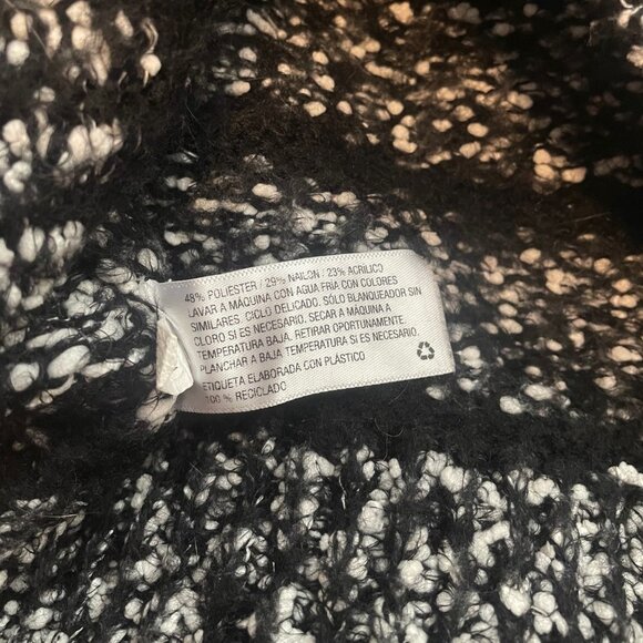 Womens Xhilaration Over Sized Cropped Chunky Knit Stripe Sweater Size XXL - Picture 5 of 5